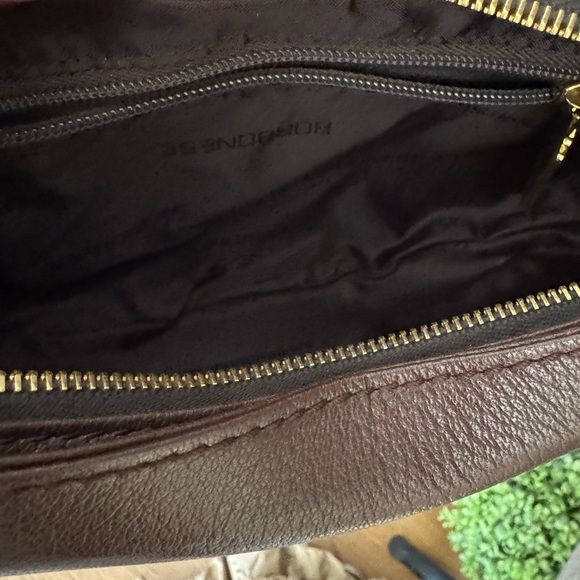 Borbonese leather/hide shoulder purse 👜 - Picture 12 of 14